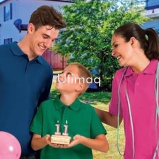 Polo Valento unisex manga corta colores modelo: Patrol - Imagen 1