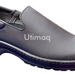 Zapato camarero antideslizante microfibra unisex color negro modelo: Marsella - Imagen 1